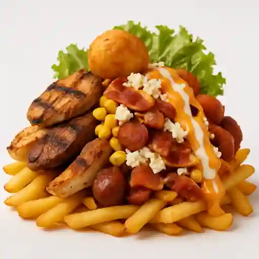 Salchipapa Gourmet X1