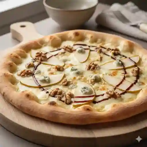 Pizza Pera y Queso Azul