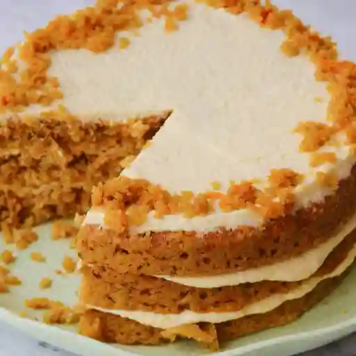 Torta zanahoria y avena sin azúcar