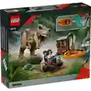 Set Construcción Huida Por el Río y T. Rex a la Caza Lego
