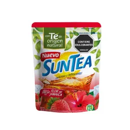 Suntea Mezcla Polvo Bebida té Flor Jamaica
