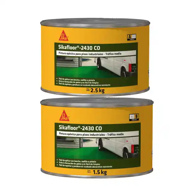 Sika Recubrimiento Para Piso Interior Blanco 4 Kg