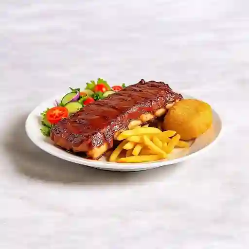 Costillas De Cerdo A La Bbq
