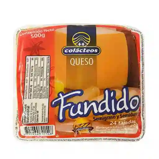 Colácteos Queso Fundido Tajado