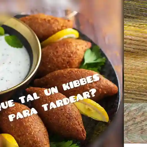 Entrada de kibbe frito