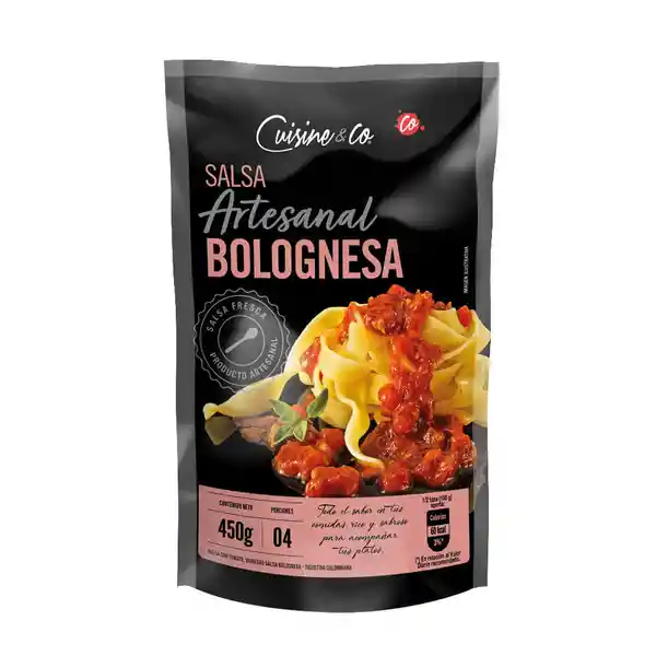 Salsa Artesanal Bolognesa Cuisine & Co