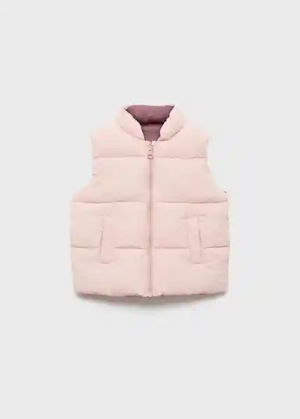 Chaleco Lia Rosa Talla 97 Niña Mango
