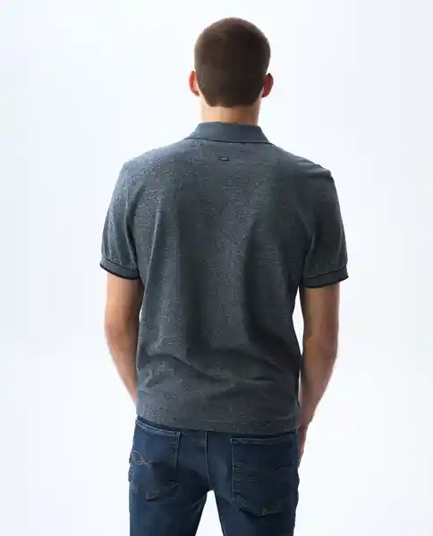 Camiseta Hombre Azul Talla M 801G004_AZU194024 Americanino