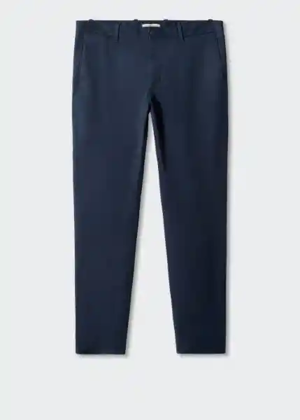 Pantalón Barna Navy Talla 48 Hombre Mango