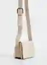 Bolso P Mies Offwhite Talla 99 Mujer Mango