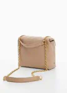 Bolso G Falco Taupe Mujer Mango