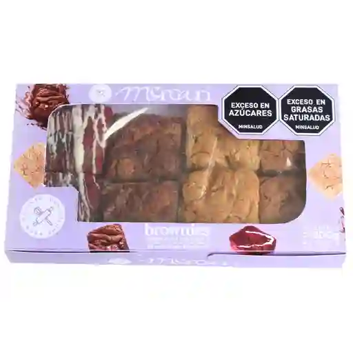 Caja mini brownies surtidos