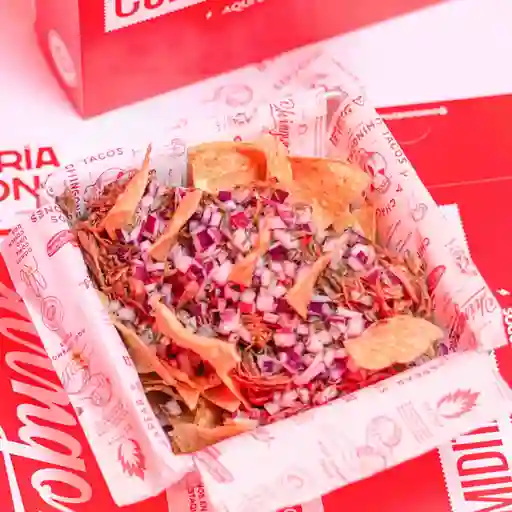 Nachos de birria