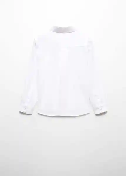 Camisa Oxford Niños Blanco Talla 10 Mango