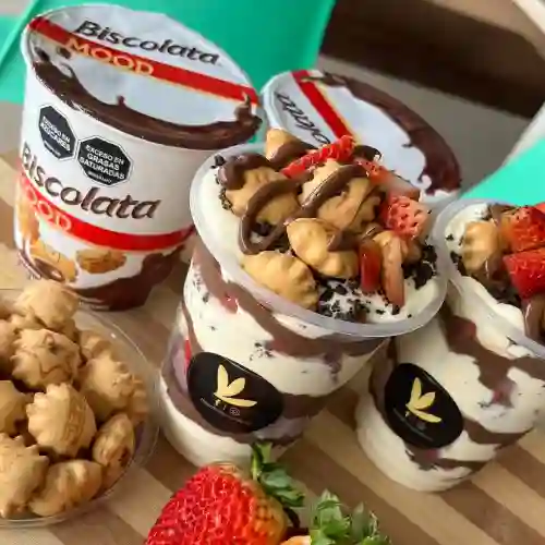 Fresas con Biscolata Grande