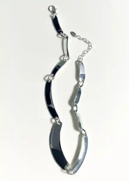 Collar Carla Plata Talla 99 Mujer Mango