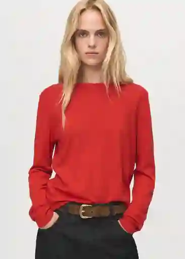 Jersey Lucca Pimenton Talla L Mujer Mango