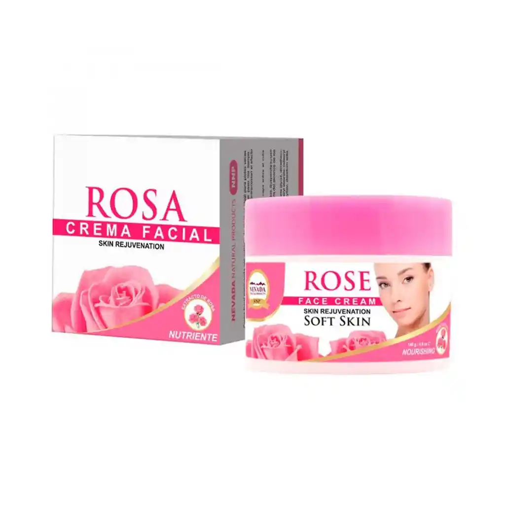 Nevada Crema Facial de Rosas