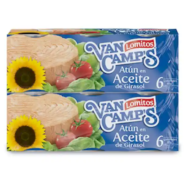Van Camps Lomitos de Atún en Aceite de Girasol