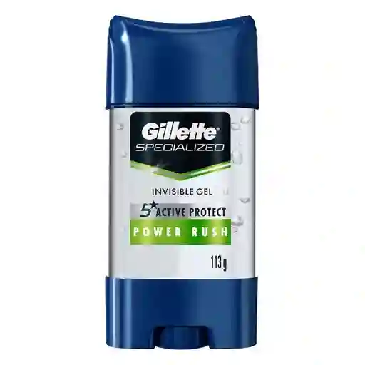 Gillette Desodorante en Gel Antitranspirante Power Rush