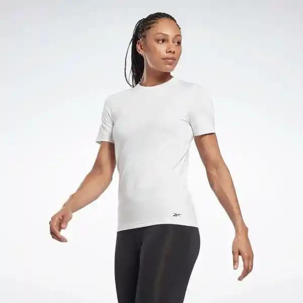 Reebok Camiseta Id Train Speedwick Tee Mujer Blanco S 100029207