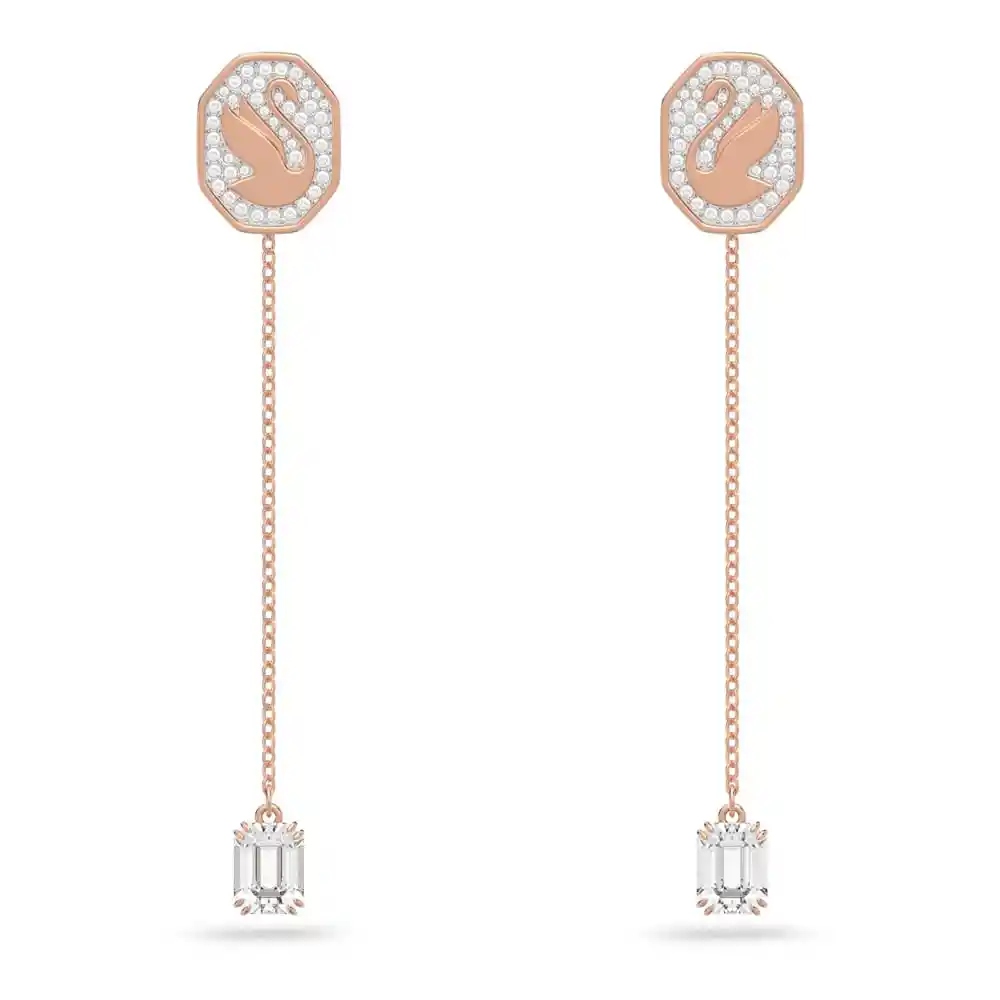 Aretes Signum Rosado 5628569 Swarovski