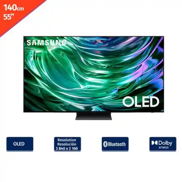 Samsung Televisor OLED de 140 cm QN55S90DAKXZL