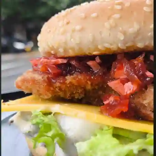 Trippy burger crunchy