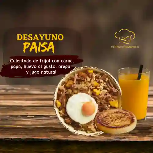 Desayuno Paisa