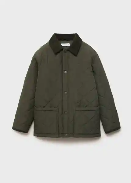 Abrigo Anorak Husky Khaki Talla 10 Niños Mango