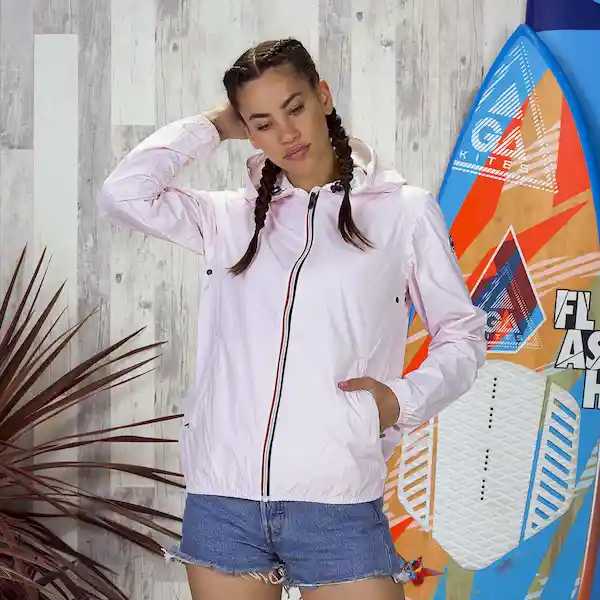 Inkanta Chaqueta Impermeable Noemie Rose Talla L