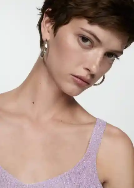 Top Kling Malva Talla M Mujer Mango