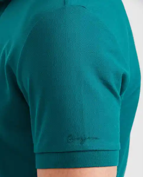 Camiseta Polo Clasic Verde Pluvisilva Ultra Oscuro S Chevignon
