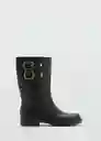Botines Coro Negro Talla 37 Mujer Mango