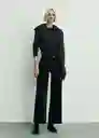 Jean Catherin Tejano Negro Talla 34 Mujer Mango