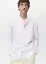 Camisa Chennai Blanco Talla XXL Hombre Mango
