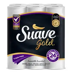 Suave Papel Higiénico Triple Hoja