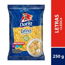 Doria Pasta Letras Clásica