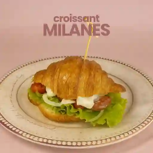 Croissant milanes