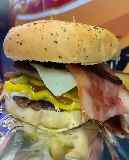 Hamburguesa con Tocineta