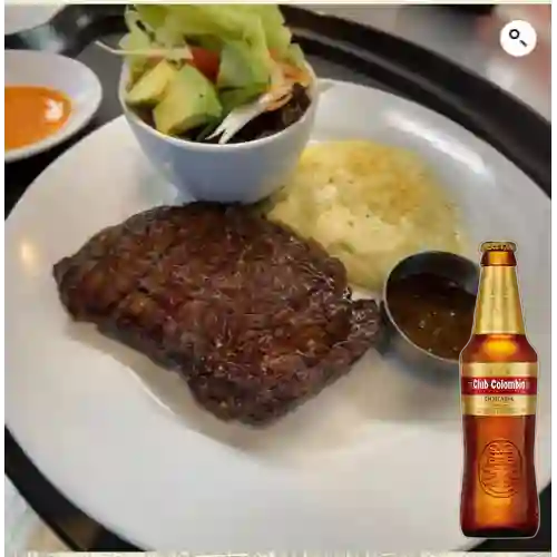 Combo Baby Beef + Club col. Dorada Bot. 330ml