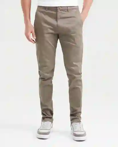 Pantalón Colors Rocket Gris Nogal Oscuro 30 Chevignon