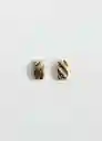 Pendientes Mavi Oro Talla 99 Mujer Mango