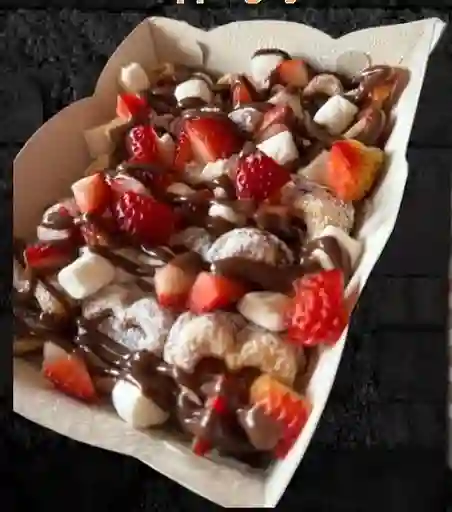 Poffertjes corazón