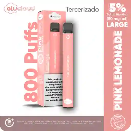 Glucloud Vape Pink Lemonade Large / 800 Puff