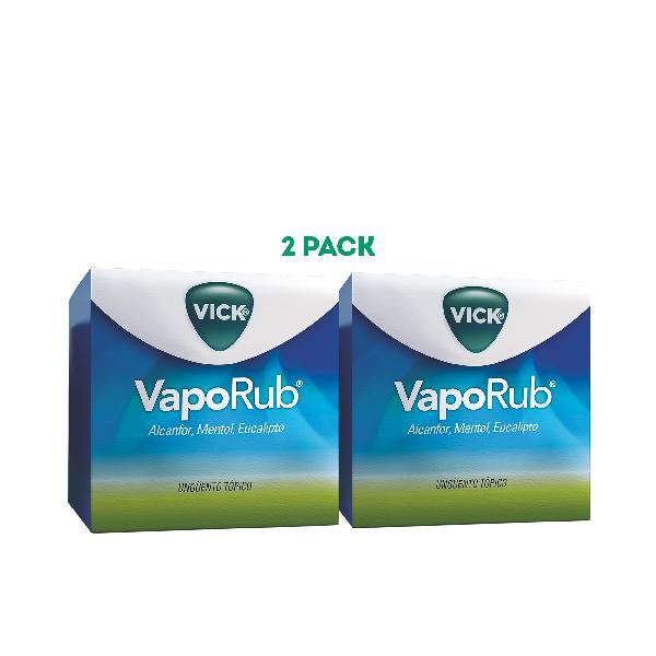 Ungüento Vick VapoRub 2 tarros x50g - Tiendas Metro