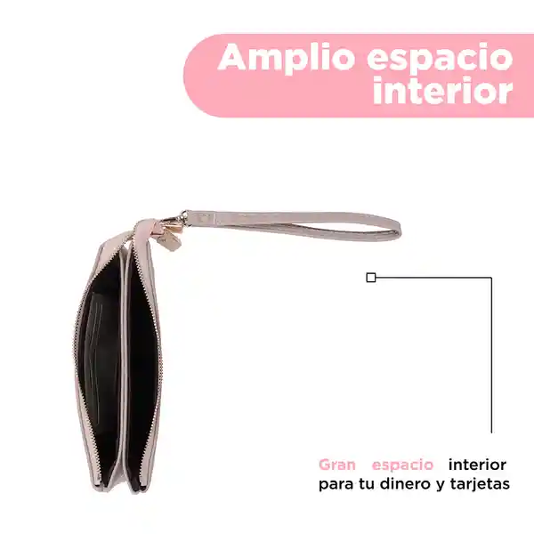 Bolso Multiuso Con Asa de Mano Granulado Serie Morado Miniso