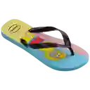 Sandalias Simpsons Azul/Negro Talla 42 4137889 Havaianas