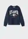 Sudadera Albert5 Navy Talla 06 Niños Mango