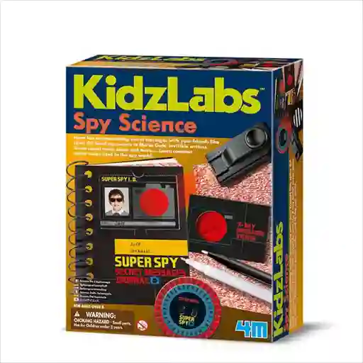 4M Juguete Kidz Labs Spy Science Ciencia Espía